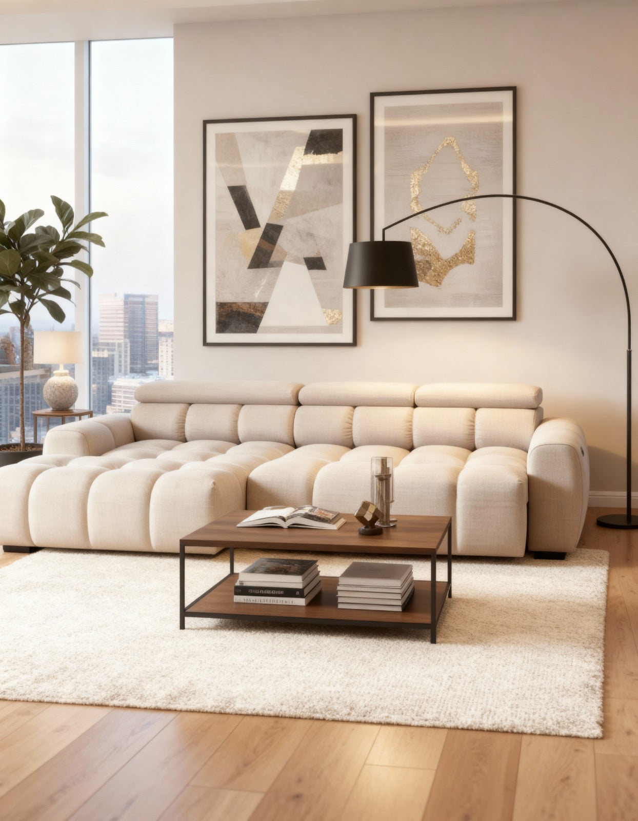 Divano Rio con chaise longue