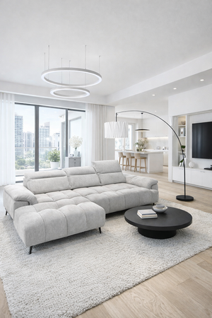 Divano Celine con chaise longue