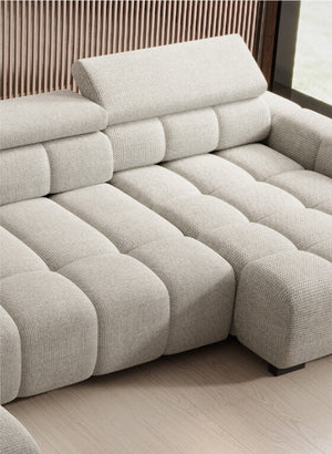 Divano Virgin angolare con penisola